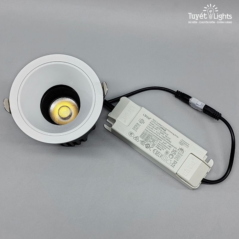 Âm Trần Chống Chói 15W Akimi Lancome Dimmer – Điều Khiển Ánh Sáng Linh Hoạt, Chuẩn Đẳng Cấp Không Gian Hiện Đại